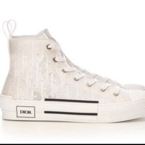 White High-Top Sneakers